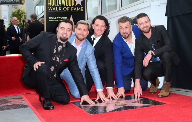 Screaming fans flood Hollywood as NSYNC gets Walk of Fame honor