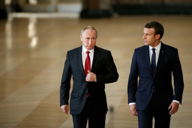 Putin, Macron diverge on Iran deal as Trump decides