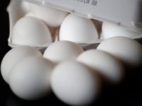 Egg Expiration Dates A carton of eggs that expired on March 22nd is shown Friday, March 30, 2018 in Phoenix. This year's Easter eggs may already hard boiled, dyed and laid in a basket, but next year's batch might be a little less fresh. State lawmakers are on the verge of passing a proposal that would put a 45 day expiration date label on Grade A eggs, clearing the way for a longer window of use than the a current 24 day sell by date. That means consumers could be cracking eggs that left the farm more than six weeks ago. (AP Photo/Matt York) Arizona weighs unusual plan for longer egg expiration dates