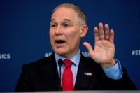 Trump Pruitt Scott Pruitt In this April 3, 2018, photo, Environmental Protection Agency Administrator Scott Pruitt speaks at a news conference at the Environmental Protection Agency in Washington. (AP Photo/Andrew Harnik) The Associated Press