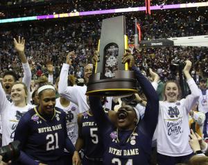 Notre Dame Wins Women's Basketball Title On Buzzer Beater - Breitbart