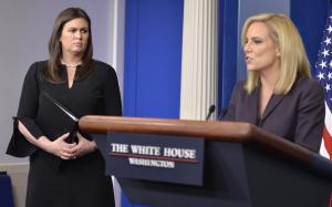 Watch live: Sarah Sanders gives White House briefing
