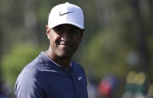 Tony Finau posts photos of 'kankle' after Masters