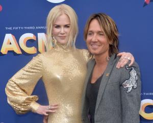 Nicole Kidman supports Keith Urban at ACM Awards