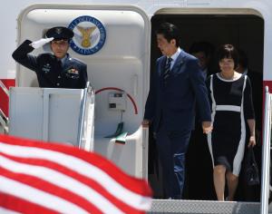 Trade talks on table for Abe, Trump at Mar-a-Lago
