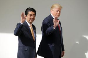 Watch live: Trump, Abe hold joint news conference