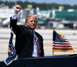 Trump rules out summit destinations as North Korea hails 'unification'