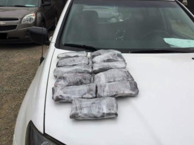 Drugs found by California National Guardsman during inspection at Border Patrol impound lo