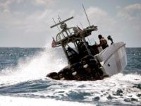 AP_091013035695 Border Patrol Boat off the coast of Puerto Rico. (AP File Photo/Ricardo Arduengo)
