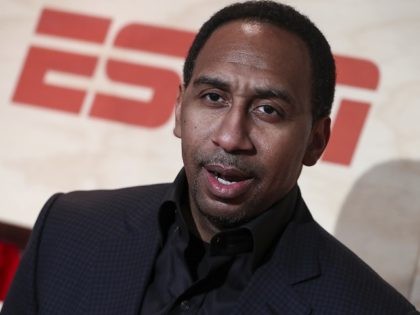 Stephen A. Smith attends ESPN: The Party 2017 held on Friday, Feb. 3, 2017, in Houston, Texas. (Photo by John Salangsang/Invision/AP)