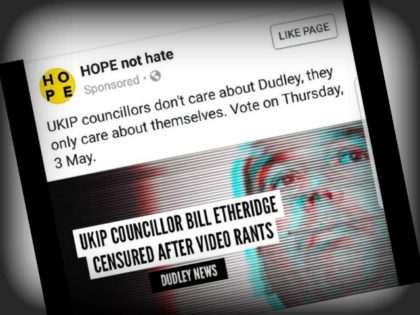 Bill Etheridge UKIP, Hope Not Hate (HNH)