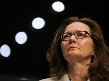 CIA nominee Gina Haspel testifies during a confirmation hearing of the Senate Intelligence