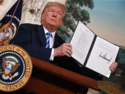 Donald Trump leaves Iran deal (Chip Somodevilla / Getty)