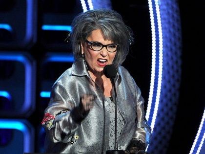 HOLLYWOOD, CA - AUGUST 04: Roastee Roseanne Barr onstage during the Comedy Central Roast o