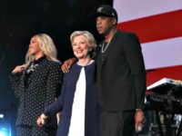 Hillary, Jay-Z Justin SullivanGetty Images Hillary, Jay-Z