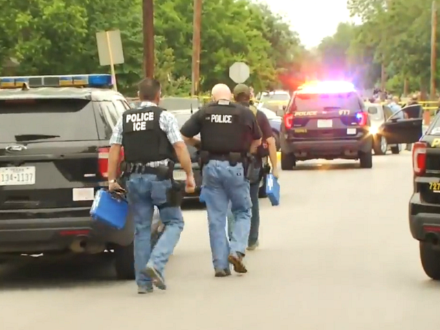 ICE officer involved shooting 2 - San Antonio - FOX Video Screenshot
