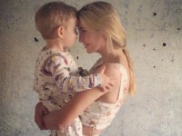 Ivanka-Trump-holding-son-twitter Ivanka Trump tweeted a photograph of herself holding her son.