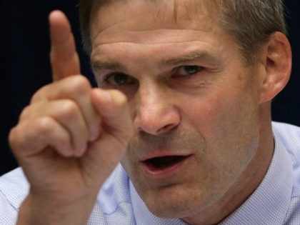 WASHINGTON, DC - JULY 09: U.S. Rep. Jim Jordan (R-OH) speaks during a hearing before the G