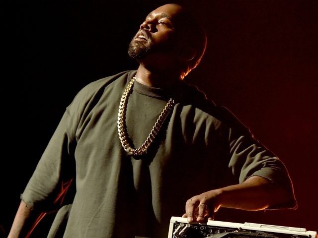 Musician Kanye West performs onstage at the 2015 iHeartRadio Music Festival at MGM Grand G
