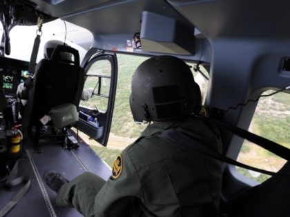 Lakota Helicopter Crew Supporting Border Patrol