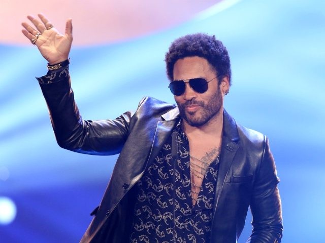 Lenny Kravitz is seen on stage at the GQ Men Of The Year Award 2014 at Komische Oper on No