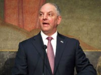 Louisiana-Gov-John-Bel-Edwards-3-18-ap Louisiana Gov. John Bel Edwards talks about his proposal to spend state surplus dollars, Wednesday, March 28, 2018, in Baton Rouge, La.(AP Photo/Melinda Deslatte)