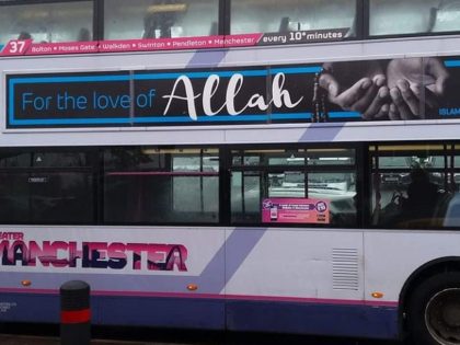 Manchester Bus Allah