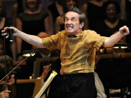 Actor Martin Short, as character Ed Grimley, performs during The New York Pops 31st Birthd