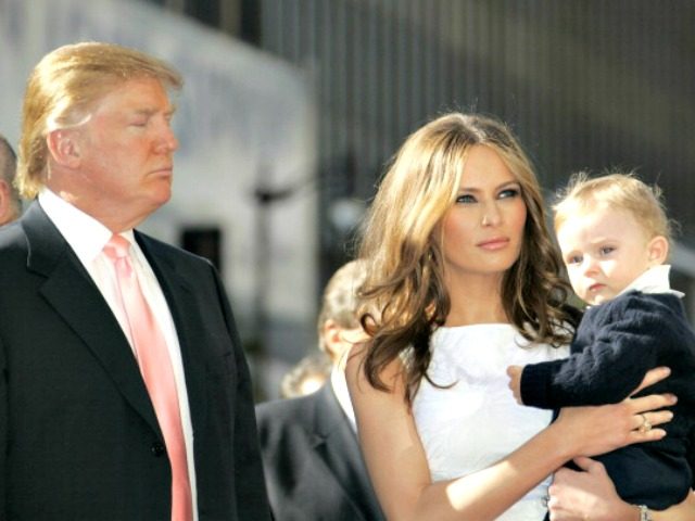 Melania and Baby