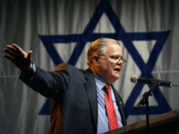 Pastor Hagee In this April 6, 2008, file photo influential Texas evangelist John Hagee of Christians United for Israel addresses a crowd of his followers and Israeli supporters at a rally at the Jerusalem convention center. "In my zeal to oppose anti-Semitism and bigotry in all its ugly forms, I have often …