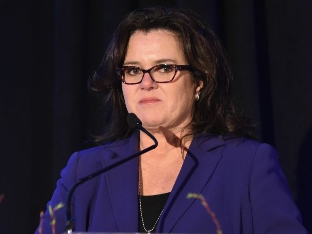 Presenter Rosie O'Donnell speaks on stage during the 5th Annual Athena Film Festival Ceremony & Reception at Barnard College on February 7, 2015 in New York City. (Photo by Mike Coppola/Getty Images for Athena Film Festival)