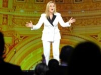 Sambeeemmy1 Host Samantha Bee speaks onstage during Full Frontal With Samantha Bee's Not The White House Correspondents' Dinner at DAR Constitution Hall on April 29, 2017 in Washington, DC. (Photo by Dimitrios Kambouris/Getty Images for TBS)