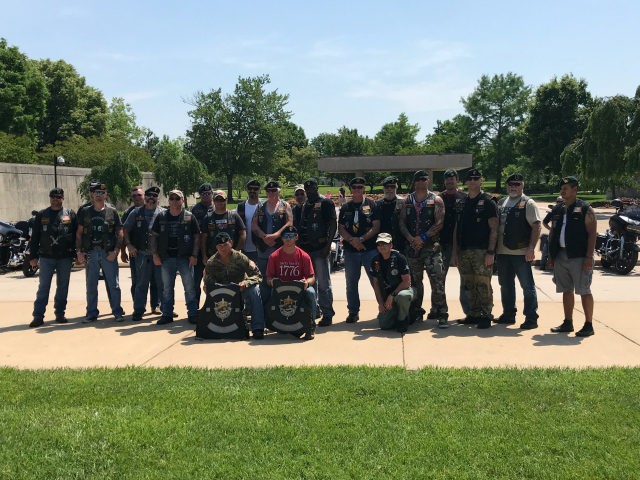 Special Forces Brotherhood Motorcycle Club's Fort Bragg chapter (Wong/BNN)