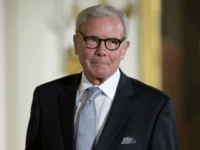 In this Nov. 24, 2014, file photo, journalist Tom Brokaw is introduced before being awarded the Presidential Medal of Freedom during a ceremony in the East Room of the White House in Washington. A woman who worked as a war correspondent for NBC News says Brokaw groped her, twice tried …