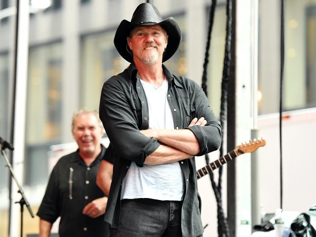American Country music singer and actor, Trace Adkins performs on Fox & Friends'