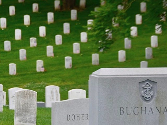 The sea of graves is a stunning view inside Arlington National Cemetery (Penny Starr/Breit