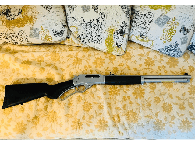 The All Weather Henry .45-70 lever action is an American made rifle that is refined in eve