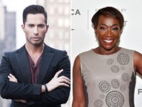 MSNBC host Joy Reid and pornography producer Michael Lucas.