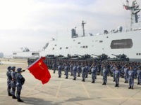 marines-China-navy-1-18-getty ZHANJIANG, CHINA - JANUARY 03: The marines of China navy participate in the annual military training on January 3, 2018 in Zhanjiang, Guangdong Province of China. (Photo by Pu Haiyang/VCG via Getty Images)