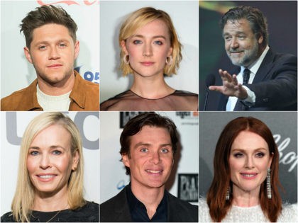 Niall Horan, Saoirse Ronan, Russell Crowe, Chelsea Handler, Cillian Murphy, Julianne Moore