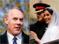 ryan-zinke-prince-harry-meghan-markle-wedding-getty Ryan Zinke and Prince Harry, Meghan Markle