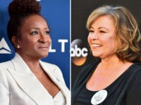 wanda-sykes-roseanne-barr-getty Wanda Sykes and Roseanne Barr.