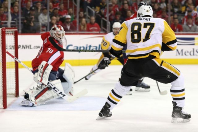 Holtby shines as Capitals level series with Pens