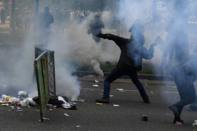 McDonald's torched, 200 arrested in May Day protests in Paris