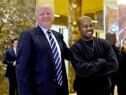 Rapper Kanye West met Donald Trump in December 2016, and last month declared on Twitter that he feels "love" for the president 