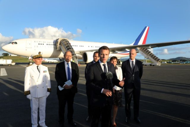 Ahead of independence vote, Macron visits key French Pacific foothold