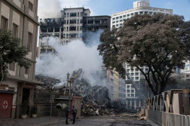 Body found in ruins of Sao Paulo building collapse