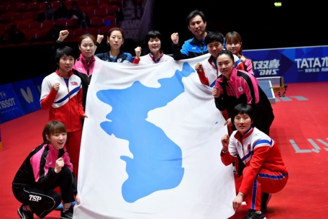 North-South Korea table tennis unified but defeated