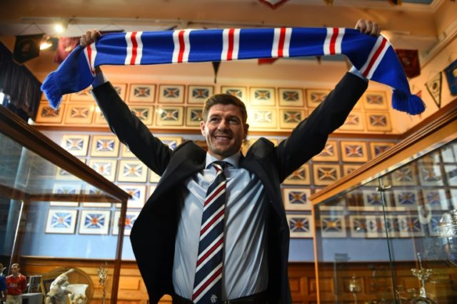 Steven Gerrard unveiled as new Rangers boss