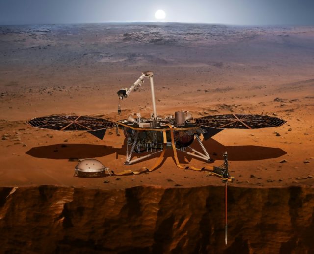 NASA blasts off Mars lander, InSight
